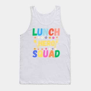 Groovy 2024 School Lunch Hero Squad Tank Top